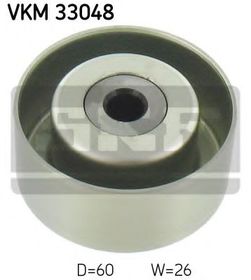 Обводной ролик поликлинового ремня SKF VKM 33048