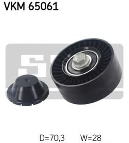Обводной ролик поликлинового ремня SKF VKM 65061