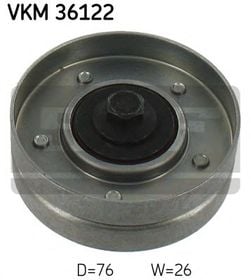Обводной ролик поликлинового ремня SKF VKM 36122