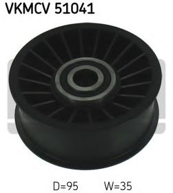 Обводной ролик поликлинового ремня SKF VKMCV 51041