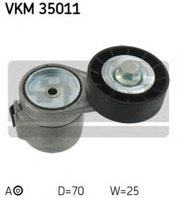 Натяжной ролик поликлинового ремня SKF VKM 35011