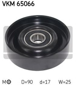 Натяжной ролик поликлинового ремня SKF VKM 65066