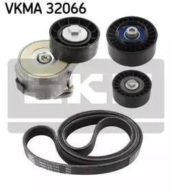 Комплект поликлинового ремня SKF VKMA 32066