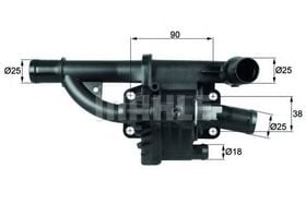 Термостат Behr Hella TH 40 83