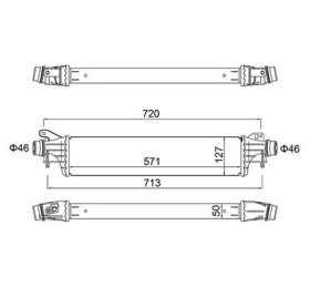 Интеркулер Hart 630307