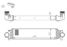 Интеркулер Hart 643018