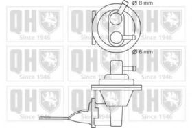 Топливный насос Quinton Hazell QFP140