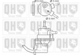 Паливний насос Quinton Hazell QFP52
