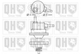Топливный насос Quinton Hazell QFP525