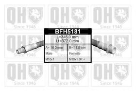 Тормозной шланг Quinton Hazell BFH5181