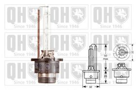 Лампа ближнього світла Quinton Hazell QBL122G