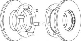 Тормозной диск Ferodo FCR157A