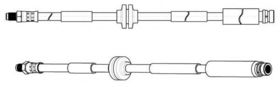 Тормозной шланг Ferodo FHY3282