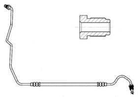 Тормозной шланг Ferodo FHY3355