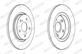 Тормозной диск Ferodo DDF1755C