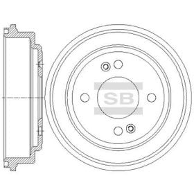Тормозной барабан Hi-Q sd1078