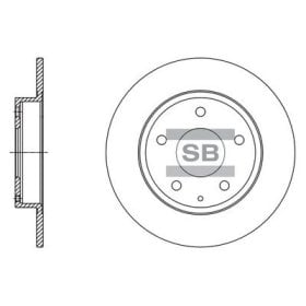 Гальмівний диск Hi-Q sd4422