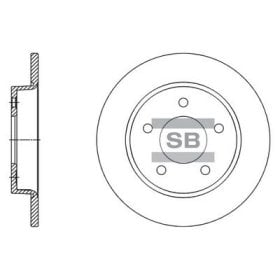 Гальмівний диск Hi-Q sd4419