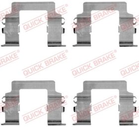 Комплектующие дисковых тормозных колодок OJD (Quick Brake) 1091161