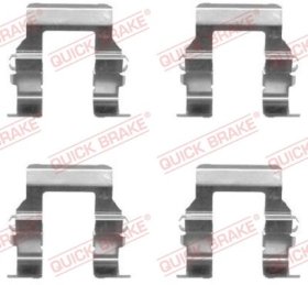 Комплектующие дисковых тормозных колодок OJD (Quick Brake) 1091279