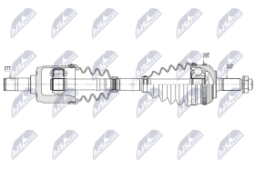 Полуось NTY npwhd108