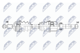 Полуось NTY npwct091