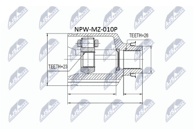 Граната NTY npwmz010p