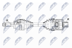Полуось NTY npwmz051
