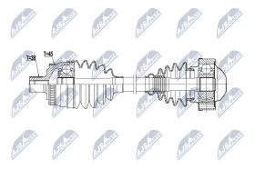 Полуось NTY npwau109