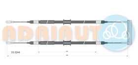 Трос ручного гальма Adriauto 330244