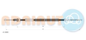 Трос ручного тормоза Adriauto 410293