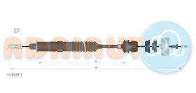 Трос сцепления Adriauto 1101371