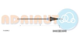 Трос ручного тормоза Adriauto 1302092