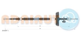 Трос ручного тормоза Adriauto 3302471