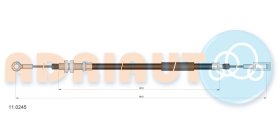 Трос ручного тормоза Adriauto 110245