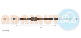 Трос ручного тормоза Adriauto 4102531