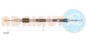 Трос ручного тормоза Adriauto 090264