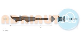 Трос сцепления Adriauto 070147