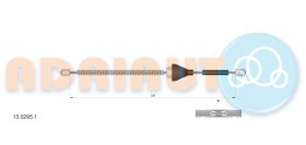 Трос ручного тормоза Adriauto 1302951