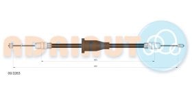 Трос ручного тормоза Adriauto 090263