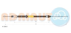 Трос ручного тормоза Adriauto 4102921