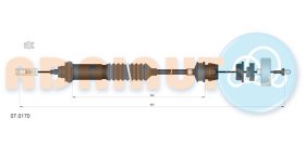 Трос зчеплення Adriauto 070170