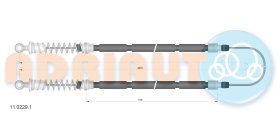 Трос ручного тормоза Adriauto 1102291