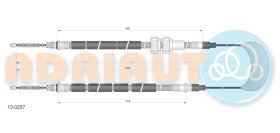 Трос ручного тормоза Adriauto 130257