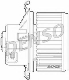 Вентилятор салону Denso DEA09024