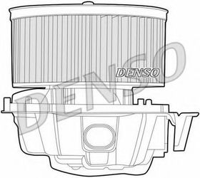Вентилятор салона Denso DEA23014