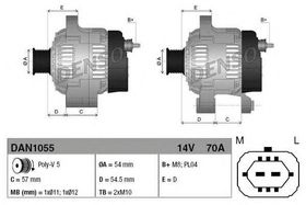 Генератор Denso DAN1055