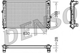 Радиатор охлаждения двигателя Denso DRM02031