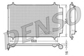 Радиатор кондиционера Denso DCN21017