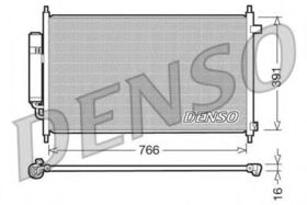 Радиатор кондиционера Denso DCN40004